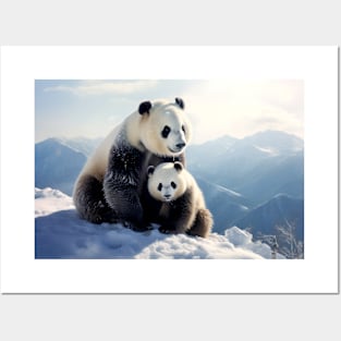 Panda Animal Wild Beauty Freedom Wilderness Enchanting Posters and Art